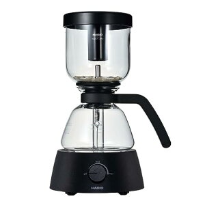 HARIO(nI) Electric Coffee Syphon 3tp pe360mL ubN dC TCtH RpNg HARIO Glass ECA-3-B