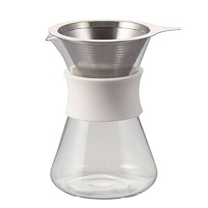 HARIO(nI) KXR[q[[J[ Glass Coffee Maker p400ml zCg hbp[ fJ^Zbg oht S-GCM-40-W