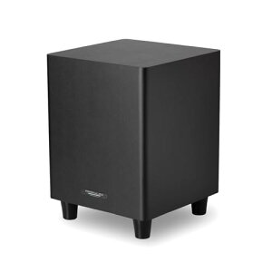 Airpulse SW8 �T�u�E�[�t�@�[ 160W�o�� �p���[�h�T�u�E�[�t�@�[ 8�C���`? 28Hz-160Hz RCA�ڑ� A80/A100 �A�N�e�B�u�X�s�[�J�[�Ή� �z�[���V�A�^�[/�J���I�P/�e���r ��