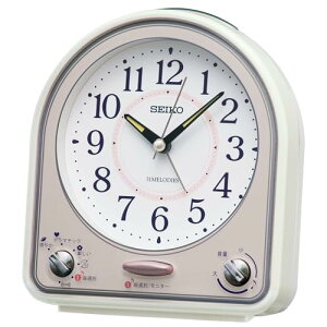 �Z�C�R�[�N���b�N(Seiko Clock) �ڊo�܂����v �u�����v �A�i���O 31�� �����f�B �A���[�� ���p�[���E�ꕔ�s���N�p�[�� 139×126×70mm QM750P