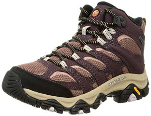 [] nCLOV[Y Moab 3 Synthetic Mid Gore-Tex fB[X Burgundy/Burlwood 25.0 cm 2E