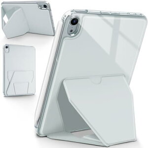 �y2025�N�V�o��zWonzir iPad mini7 �P�[�X (A17 Pro 2024 ��7����) iPad mini6 �P�[�X (2021 ��6����) 8.3�C���` �ی�J�o�[ �y�� ���c�X�^���h�@�\���[�\ �܂肽���ݎ� �ϏՌ� �����h�~ TPU �O�p�`�����