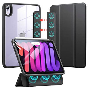 ESR iPad mini7 �P�[�X (A17 Pro�A2024) iPad mini ��7/6�����p�J�o�[ ���C���E�� �n�C�u���b�h�P�[�X ���O���\�ȃ}�O�l�b�g �I�[�g�X���[�v/�E�F�C�N�Ή� Pencil Pro/USB-C�Ή� �n�[�hPC�w�ʃJ�o�[ �N