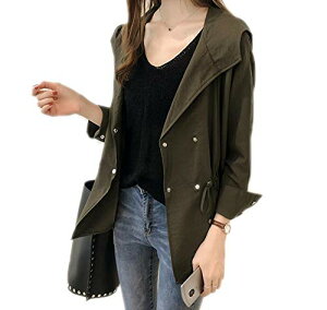 [NOMSOCR] XvOR[g fB[X tHR[g  AE^[ WPbg n g`R[g V[g t[ht 傫TCY M/L/XL/2XL/3XL (J[L, XL)