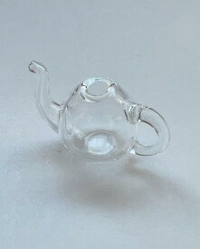 Craft Tamago 【1個】ガラスドーム ティーポット 20*30mm 小口径タイプ