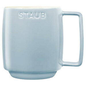 staub �X�g�E�u �u�X�^�b�L���O�}�O M ���C�g�u���[ 350ml �v �Z���~�b�N �}�O �}�O�J�b�v �J�b�v ���� �d�q�����W�Ή� �y���{���K�̔��i�z Ceramic Stacking Mug Z1032-792