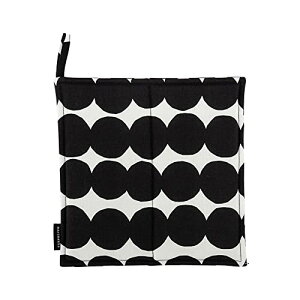 [ }bR ] Marimekko |bgz_[ ~ VB}bg k  Rbg 067315-190 Pot Holder RASYMATTO white, black kG Lb`  [sAi]