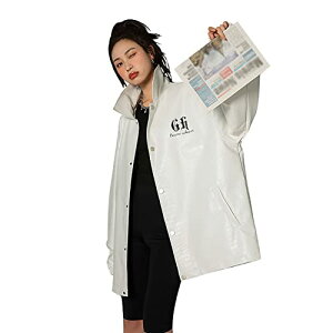 [D.IIZOO] U[WPbg fB[X 傫TCY C_[XWPbg PU tFCN R[g AE^[ WPbg ؍  JWA ԕ H DD541 (2XL, zCg)