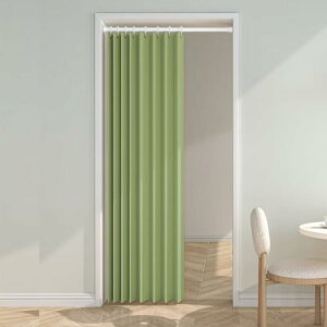 唐土工房 間仕切りカーテン 断熱 暖簾 丈200cm 150cm幅 のれん 遮光 おしゃれ 北欧 アコーディオンカーテン 間仕切り のレン ロング つっぱり 突っ張り棒 アコーディオンドア 昼夜目隠し 形状