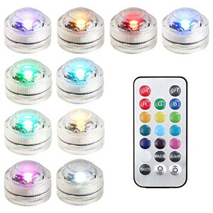 KOYOKOMA イルミネーションライト LEDライト丸型 防水 コンパクト 電飾 撮影用 照明 パーティー イルミネーション ライト 屋外 屋内 装飾 10個セット クリスマス