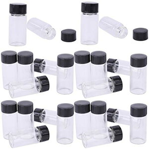 ルボナリエ アロマオイル 5ml 50本 アロマ エッセンシャルオイル オイルボトル 瓶 ミニボトル 精油 ガラス瓶 小分けボトル 保存容器 ガラス 小瓶 (クリア 5ml 50本)