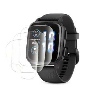 �y3�Z�b�g�zGARMIN(�K�[�~��) Venu Sq 2/Venu Sq 2 Music �ی�t�B�����E�����ߗ��E�w��h�~�E���{���E�t���ی�ETPU�f�ށE�ȒP���� �y���{���zGARMIN Venu Sq 2 �t�B���� �C�菝��w���h�� Venu Sq 2 Music