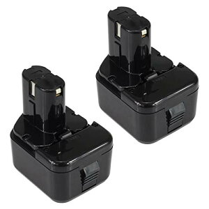 Powayup �݊������H�@�o�b�e���[ bcc1215 �Ή� 12V 3000mAh EB1214S �o�b�e���[ 2�Z�b�g ��e�ʃC���p�N�g�h���C�o�[�d���H��p �ibcc1215 /EB1212S/EB1214L/EB1220BL�Ή��j���� 12V 3.0Ah �݊��o�b�e���[�iPSE�AC