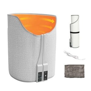 Fkstyle【ブランケット付で1人用こたつに】 パネルヒーター 360°囲む 足元ヒーター 遠赤外線 デスクヒーター 3段階温度調整 省エネ 3時間タイマー 転倒自動オフ フットヒーター オフィス テレ