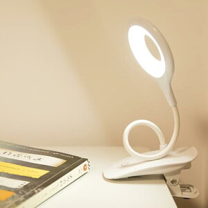 クリップライト 調光 寝室 電気スタンド 充電式 USB デスクライト20個 LED 充電式 スタンドライト デスク 白 昼光色 充電/差込兼用 3階段調光 360度角度調整可能 滑り止め付 省エネ 3W 読書灯 読