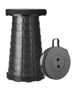 BTtime 折りたたみ椅子 伸縮式 アウトドアチェア 折り畳み式 キャンプ椅子 キャンプスツール 軽量 防水 持ち手付き 持ち運び便利 1秒開閉可能 耐荷重150KG 釣り/観戦/花火大会/屋内/屋外用(ブ