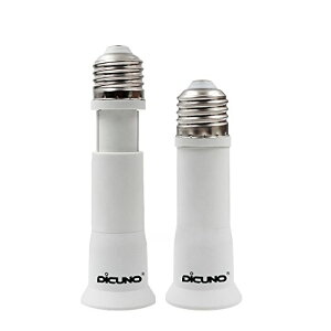 DiCUNO E26��E26���������A�_�v�^�[ 8cm~10.5cm�������߉� 2�Z�b�g