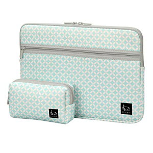 ハクバ 【 】HAKUBA PCスリーブ Chululu(チュルル) PCインナーケース 13.3インチ ポーチセット タイル AMZCSCH133STTL MacBook Pro(13インチ) MacBook Air iPad Pro(12.9インチ) Surface Laptop 4(13.5 インチ) Surface Pro X