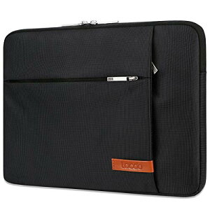 Lacdo 13インチ ノートPC用スリーブケース 対応機種 13インチ 新型 MacBook Air M4 A3240 (2025年モデル)/M3 A3113/M2 A2681/M1 A2337、MacBook Pro M2/M1 A2338/A2251/A2289、13インチ iPad Air M3/iPad Pro M4 保護ケース、ブラ