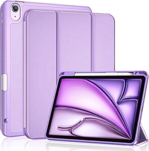 ProCase iPad Air 11C` P[X M3 (2025) / M2 (2024) / iPad Air5 (2022) / Air4 (2020) 10.9C`  NAJo[ y[ ϏՌ O܂ X^h X}[gJo[ (I[p[v)
