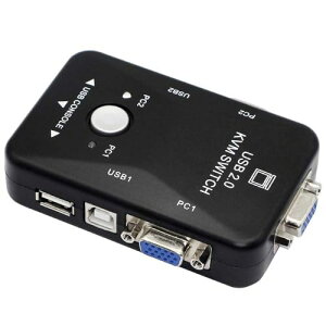 yPCATECz2|[g USB2.0 KVM VGAXCb`{bNXؑ֋@ ^p\R؂ւ L[{[hE}EXpp\Rؑ֊ USB}EX/L[{[hARs[^𐧌 (21o)