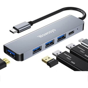 y2025@\ŁzUSB Cnu 5-in-1 ^CvCnu hbLOϊA_v^[ USB 3.0/PD 100W] MacBook Pro Air/iPad Pro/Samsung/ChromeBook/Surface Go / Pro7 / Matebook/Switch/USB C foCXΉ