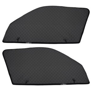 【VULCANS】2in1 サンシェード+メッシュカーテン 車種選択可 日除け マグネット式 遮光率99% 断熱 遮熱 4層構造 日よけ インテリア カーテン 内装 パーツ 紫外線 UVカット (ハイエース 200系)