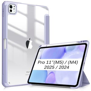 Fintie iPad Pro 11C`(M5/M4) P[X 2025/2024 obNJo[ Apple Pencil [\ Apple Pencil ProCX[dΉ O܃X^h X[v@\ y ^ h~ PUU[ TPUiC