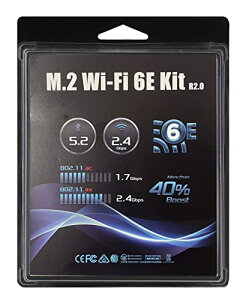 ASRock Intel WiFi 6E AX210 Module & AeiEP[u Zbg/Desk Mini V[YWIFI ǉ/M.2WIFI6Ekit (AX210) DeskM R2.0