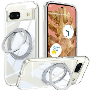 Pixel 8a p P[X MagsafeΉ Google sNZ8a Jo[ 360°]X^h Uovon X}zP[X gуP[X CX[d ԍڃz_[ Ή Xgbvt  wh~ ?h~ E NA