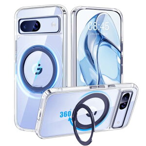 yČRMILKiEMagsafeΉzGoogle Pixel 8A p P[X MagSafeΉ O 360°]X^h@\ cΉ  ΂ݖh~ CX[d Yی ϏՌ gуJo[ O[OsNZ8A J