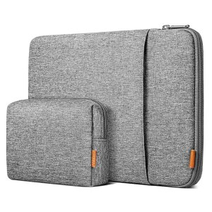 Inateck パソコンケース14インチ 360°超強保護 互換品15.3 MacBook Air M3/M2 2025-2023,14 Chromebook Notebook/Matebook 14, MacBook Pro 15 2016-2019, Surface Pro 9/X/8/7/6/5/4/3/12.4 Surface Laptop Go 対応 PCインナーバッグ グレー