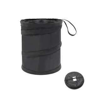 LeTradeJP 車載ゴミ袋 車用ゴミ箱車用収納ケース 折り畳み式 車用小物入れ 収納 ポケット ごみ入れ 大容量 収納簡単 ポータブル 吊り下げ16*20cm 車内用セット(1個 )