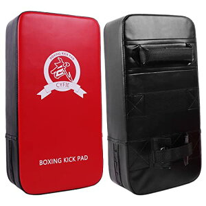 CYFIE キックミット 空手 キックボクシング ミット 2個セット テコンドー 総合格闘技 武術 フルコン PU レザー 軽量 トレーニング 練習 ダイエット ストレス解消 子供 初心者用