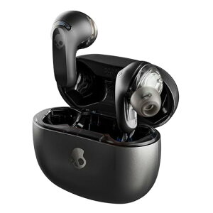 Skullcandy ���� Rail ANC ���C�����X�C���z�� �m�C�Y�L�����Z�����O Bluetooth 5.2 �}�C�N�t�� ���Ƃ������� Tile �p�[�\�i���T�E���h ���C�����X�[�d �ő�38���ԍĐ� IPX4�h�� �I���W�i���X�e�b�J�[�t
