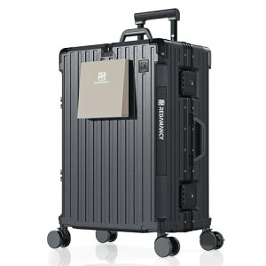 [Redamancy] �X�[�c�P�[�X �yCA�ďC×���{���z �L�����[�o�b�O �L�����[�P�[�X ���y�� ��^ �A���~�t���[�� TSA���b�N���� �X�g�b�p�[�t�� 360°�É��u���[�L�z�C�[�� �t�����g�I�[�v�� �ו��t