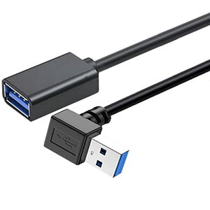 KKM-uV[USB 3.0 L^ ㉺E90°ϊP[u ^CvAIX- ^CvAX  5Gbps̃f[^][h USB 3.0 P[u (0.3m )