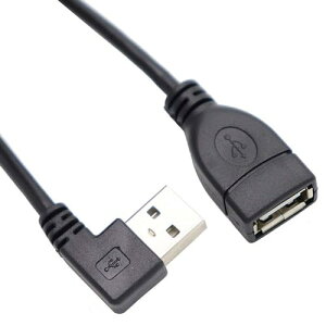 USB2.0 P[u ㉺EL90°L^ AIX to AX bLRlN^t  480Mbps̃f[^][h(0.3mL)