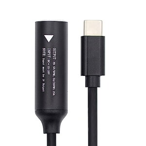 xiwai USB-C ^Cv C  DC WbN 5.5x2.1 ~[g͓dP[uvO[dR[hbvgbvdb PD9V 15V 20V