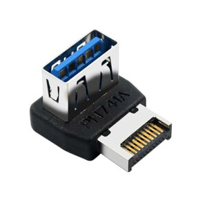 CY USB 3.1 tgplwb_[ IX Type-E - Type-A USB3.0 X f[^A_v^[ }U[{[hp 90 xpx