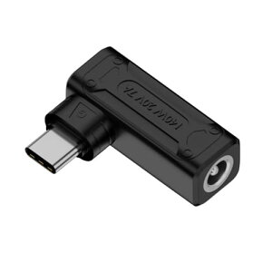 CY アダプター 140W 100W DC ジャック 5.5x2.1mm 入力から USB-C Type-C 90 度角度付き電源プラグ充電アダプター ラップトップ電話用