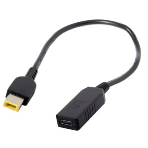 Cablecc USB 3.1 Type C USB-C - 長方形 11.05.0mm 電源プラグ PD エミュレーター トリガー 充電ケーブル Lenovo ThinkPad X1 カーボン用