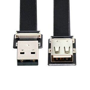 Cablecc USB 2.0 Type-A IX烁Xւ̊gf[^ tbg X FPC P[uAFPV & fBXN & XLi[ & v^[p 50CM