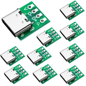 geneX USB C^RlN^{[h 10 DIY 3.1VA{^bvXRl^USB C^^bv{[hPCBϊ{[htf[^P[u`p