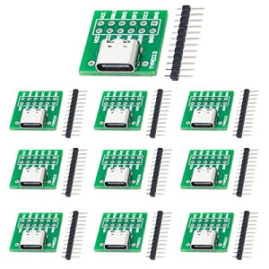 Youmile 10 Pcs Type-C USB toDIPA_v^[2.54mm12sXRlN^[PCBRo[^[{[hiDIYpj