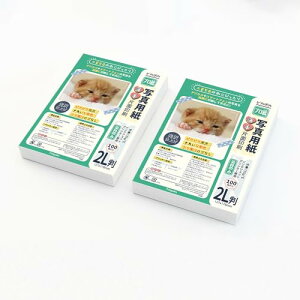 ピカポカ 写真用紙 薄手 2l判 光沢 200枚 インクジェット 写真プリント用紙 (PJP5RYB135GP)