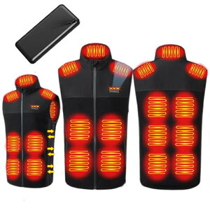 [Yucahype] S-9XL dMxXg 20000mAhobe[tI jp TCY߉ O13ӏM 傫TCY USBd 3ix q[^[xXg q[gebN dMEFA h oCN S