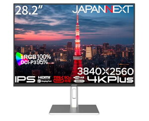 JAPANNEXT 28.2C` j^[ IPS fBXvC (HDMI/DisplayPort/Xs[J[//](s{bg)@\/u[CgJbg) JN-282IPS4KP-HSP-C90W