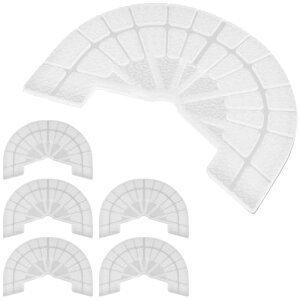 ヒールプロテクター 6枚セット 踵すり減り 摩耗防止 スニーカー 靴底修理 応急処置 (クリア)