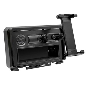 セイワ(SEIWA) 車種専用用品 スズキ ジムニー&シエラ&ノマド(JB64/JB74/JC74)専用 スマホホルダー&タブレットホルダー オーディオパネル RAY22 USB-C×1 USB-A×1 PD30W 急速充電可能 1DINボックス 小物収